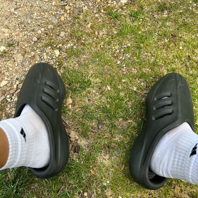 adidas Adifom IIInfinity Mules - Black | Free Shipping with adiClub