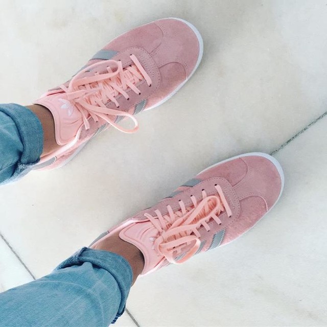 gazelle paillette beige