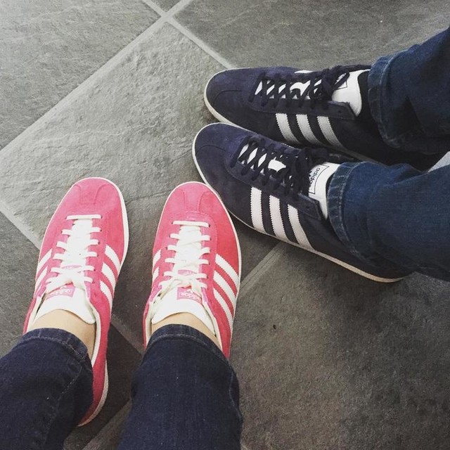 chaussure gazelle noir