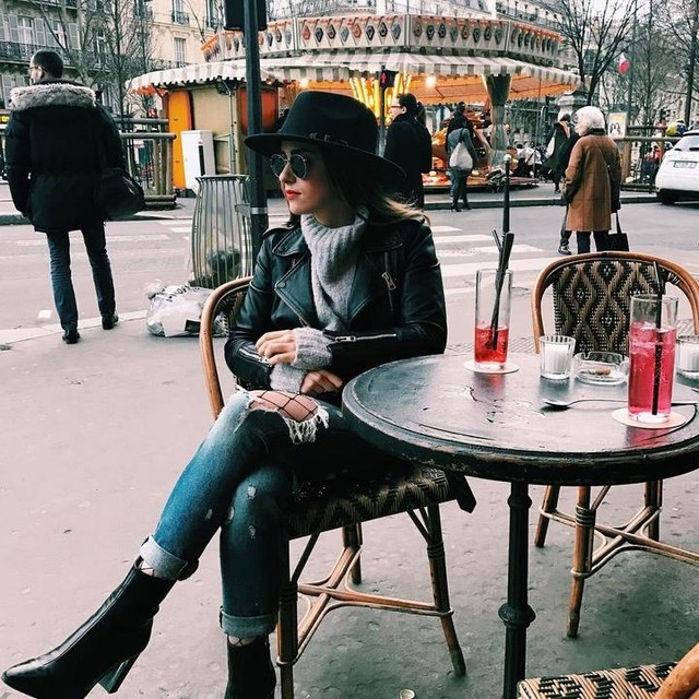 CAMILLE - LUVTY - Balfern Leather Biker Jacket