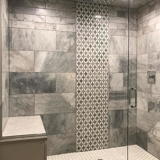 Eden Calacatta 2x2 Hexagon Matte Porcelain Mosaic Tile | Wall | Floor