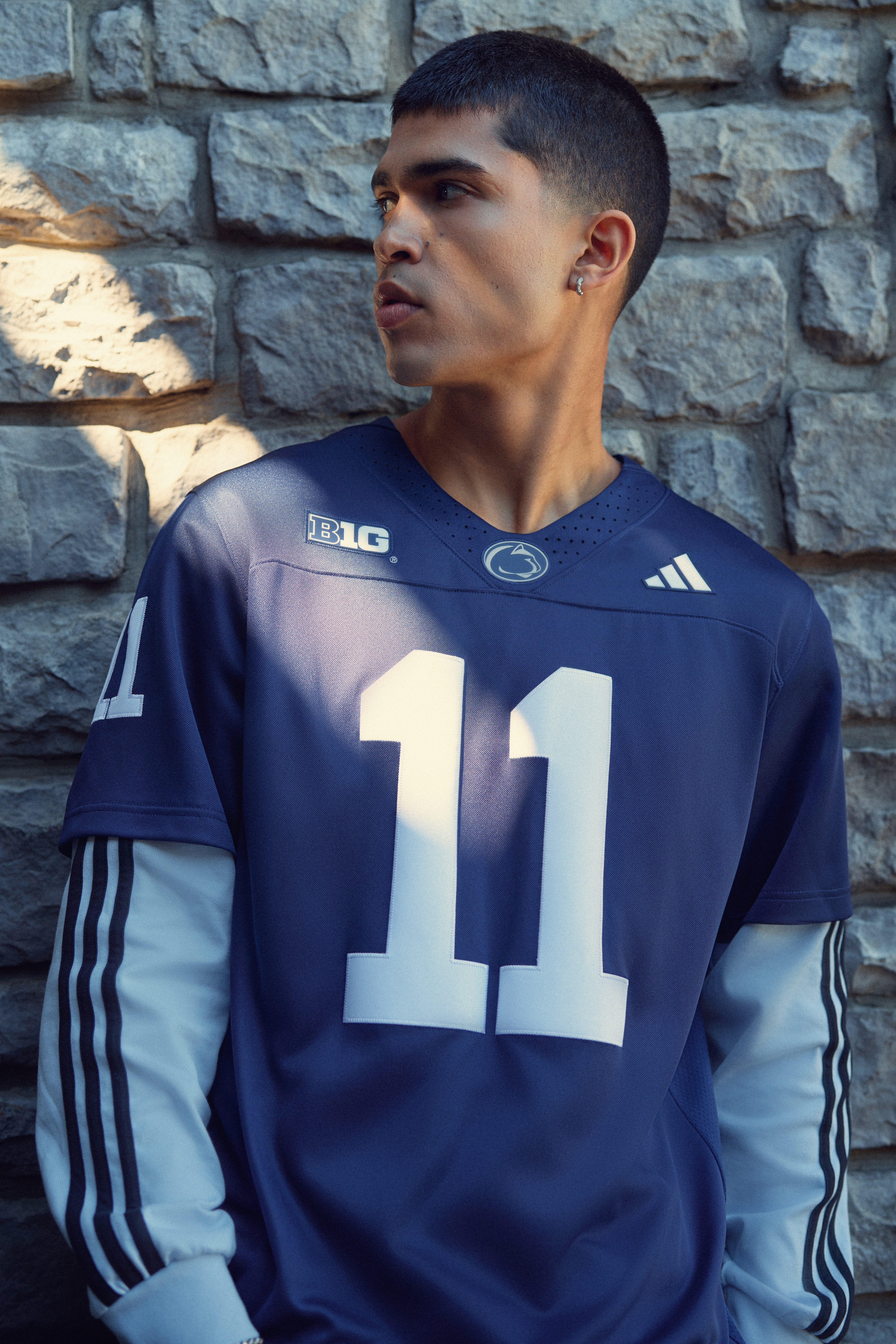NCAA ペンシルベニア州立大 マイカ・パーソンズ リミテッドジャージ【3XL】 adidas Premier Penn State Nittany Lions x Micah Parsons Home