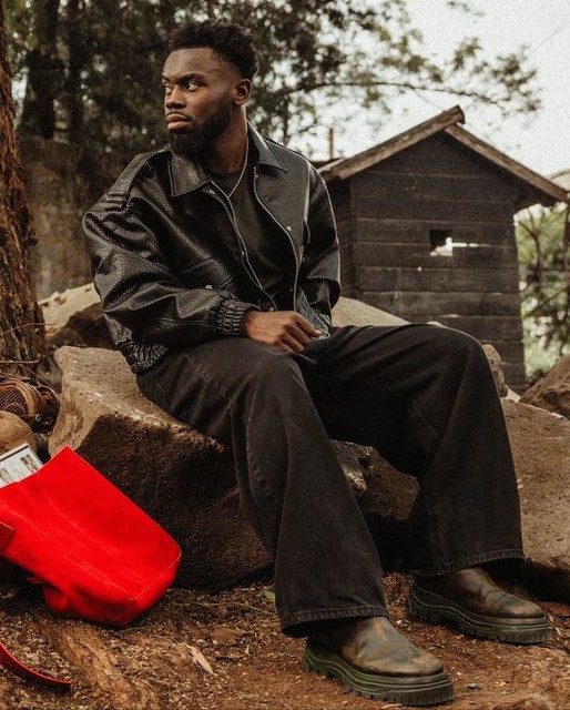 Topshop faux bubble leather 80s bomber jacket in black