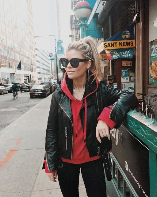 GILLIAN Del Zotto?NYC - Balfern Leather Biker Jacket