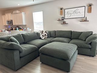 Living Spaces | Zone 5-Piece Modular Reversible Sectional