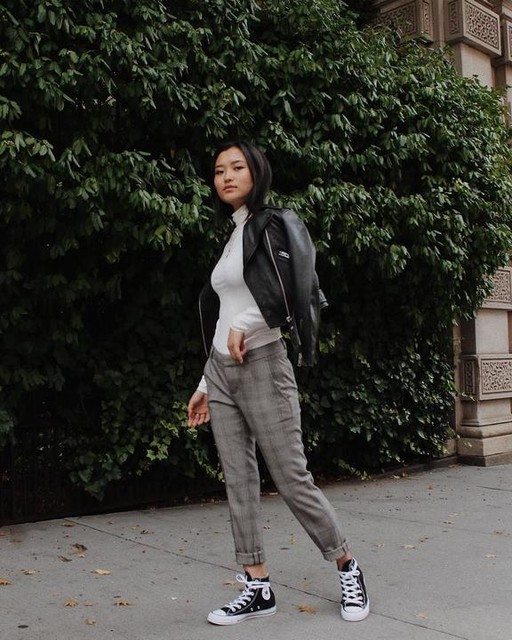 parkedonbliss - Balfern Leather Biker Jacket