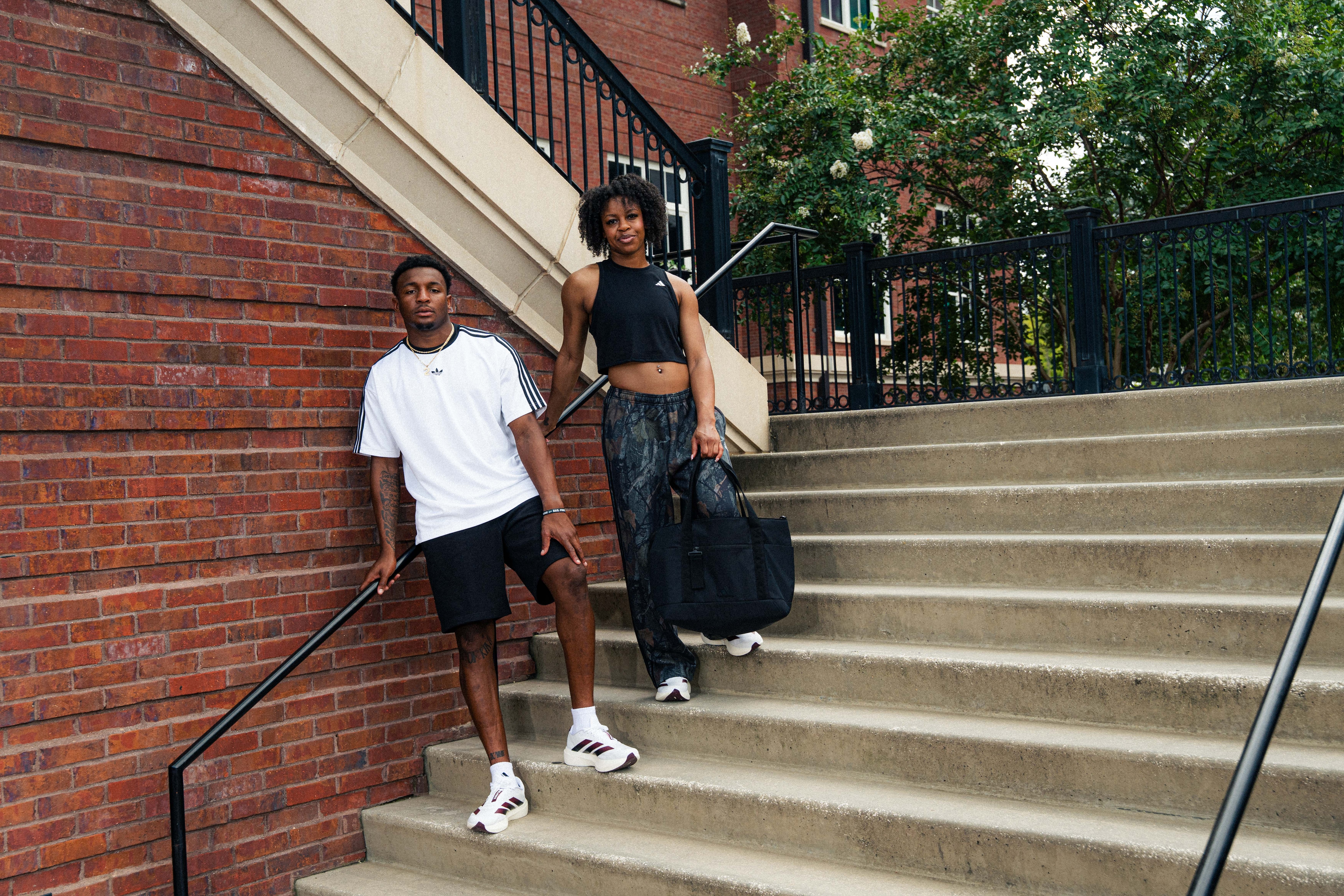 adidas Train Essentials Boxy Workout Tank Top - Black | Free