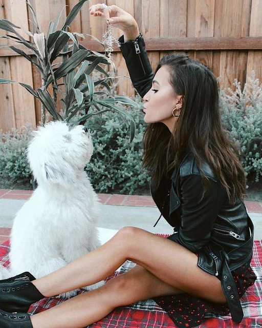 paigeejenna - Balfern Leather Biker Jacket