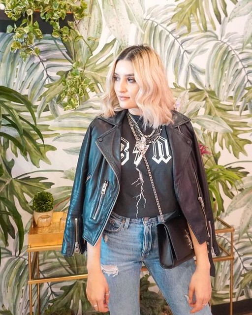 theminimalistmodel - Balfern Leather Biker Jacket