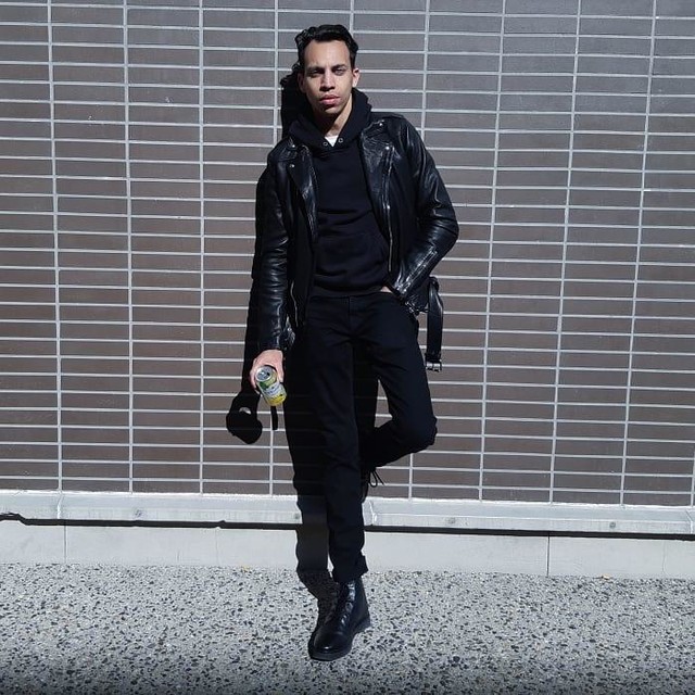 alazarfashion - Manor Leather Biker Jacket