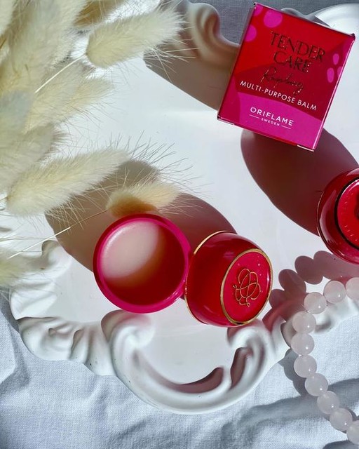 Balsam multifuncțional cu zmeură Tender Care | Tender Care de Oriflame