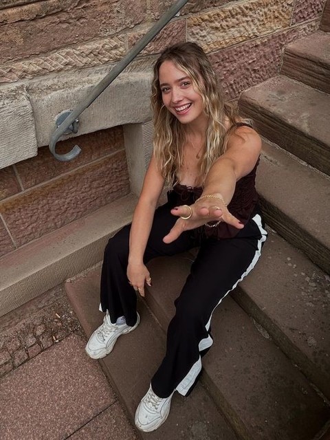 ASOS DESIGN pull on trousers with contrast panel in black