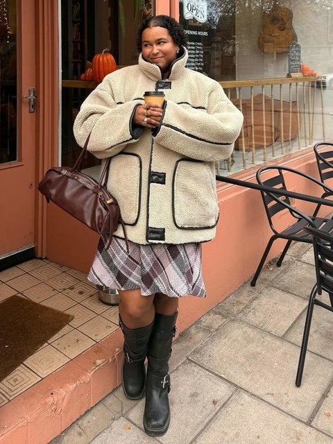 ASOS DESIGN Captain multi-buckle biker knee boots in black