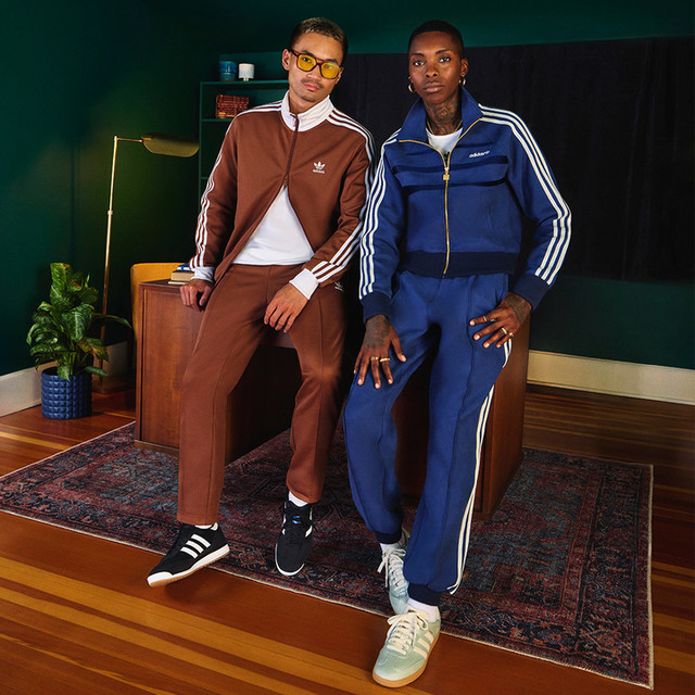 adidas Adicolor Classics Heritage Track Jacket - Blue | Free