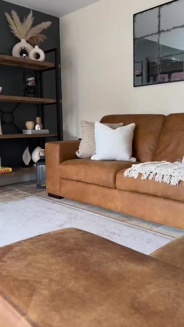 Months after having our Julius Sofa from dfs it’s still a dream. 
Not sunk, still looks brand new in fact.
The colour hasn’t faded. 

Im just so happy with our choice. 

Next to find the perfect upholstered footstool/ coffee table! - Sofa gifted 

Gifted items in shot 

Rug : therugseller 
Shelf: coxandcox 
Mirror: williamwoodmirrors 
Tray/ throw: dunelmuk 
Cushions: glossyinteriors 
Lamb: pagazzilighting 
Painting : nigelcookeart1 baileyartsgallery 

#sofa #newsofa #tansofa #coxandcox #dfs #dfssofa #ukhome #ukdecor #housewise #homedecor #houseinspo #livingroom #livingroominspo #loungeinspo #cosyvibes #hygge #selfbuild #newbuild #familyhome #foreverhome #homehaul