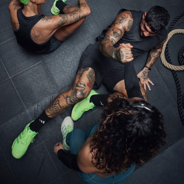 adidas Optimé Stash 7/8 Leggings - Green | Free Shipping with adiClub