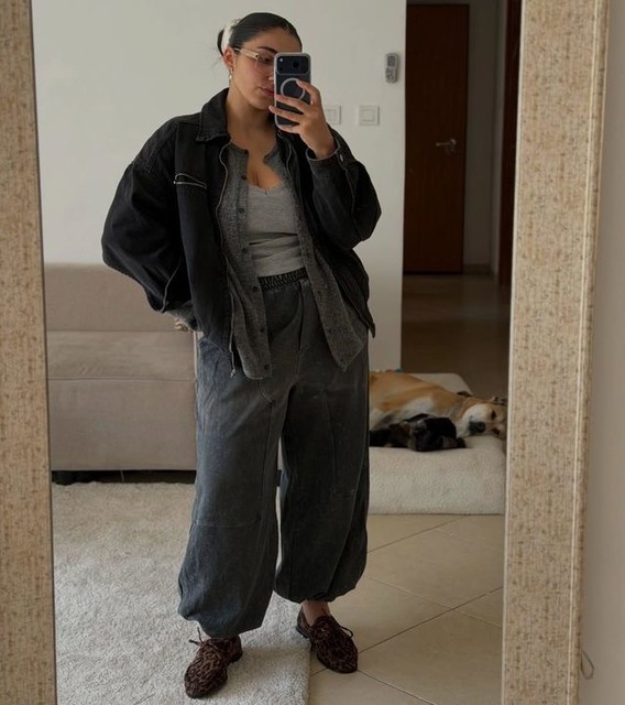 ASOS DESIGN Muse lace-up boat shoes in leopard suedette