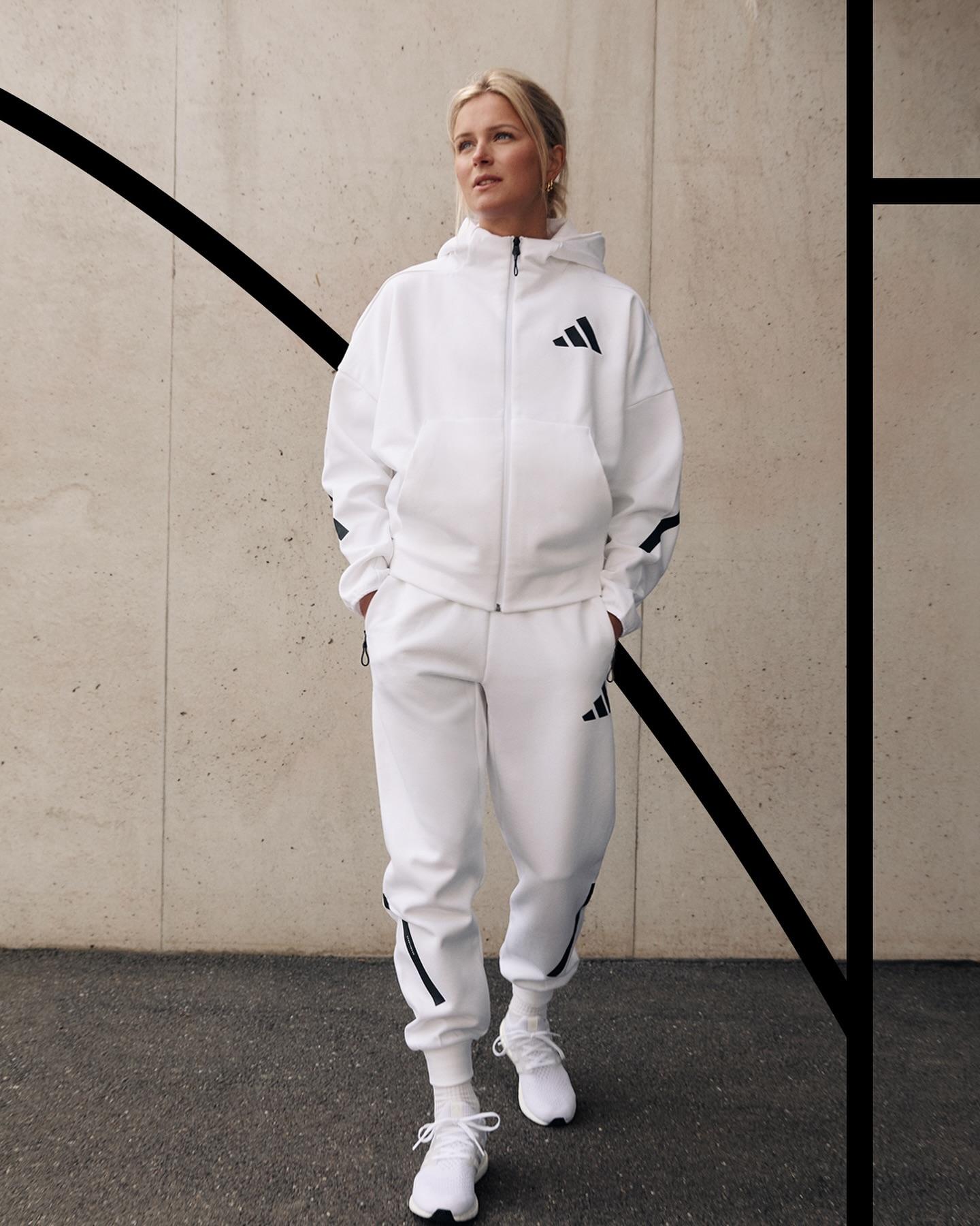 adidas Z.N.E. Full-Zip Hoodie - Blue | Free Shipping with adiClub