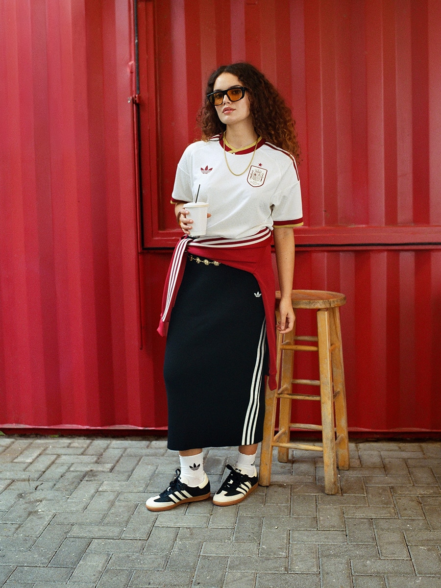 adidas Spain Originals Track Top - Burgundy | Free Shipping with