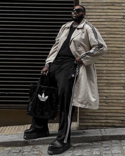 adidas Originals shoulder bag in black patent