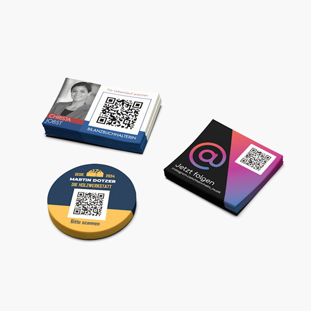QR-Code-Aufkleber