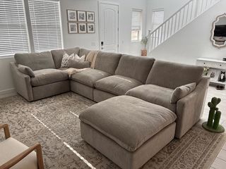 Kennedy Mocha Modular 5 Piece Sectional | Living Spaces