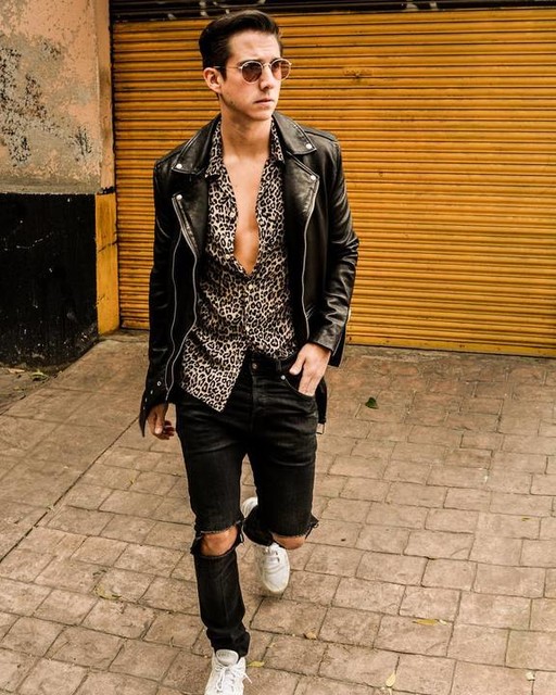 Elgypsetter - Wick Leather Biker Jacket