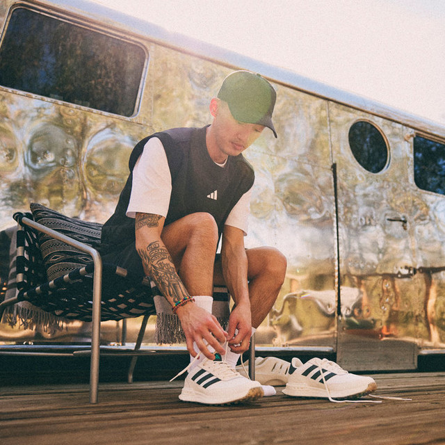 adidas S2G Spikeless Leather 24 Golf Sneakers - White | Free