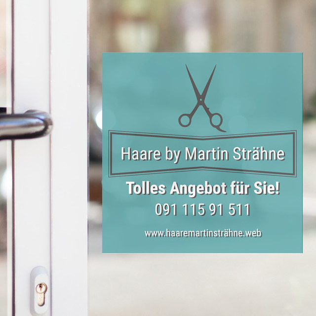 Fensteraufkleber
